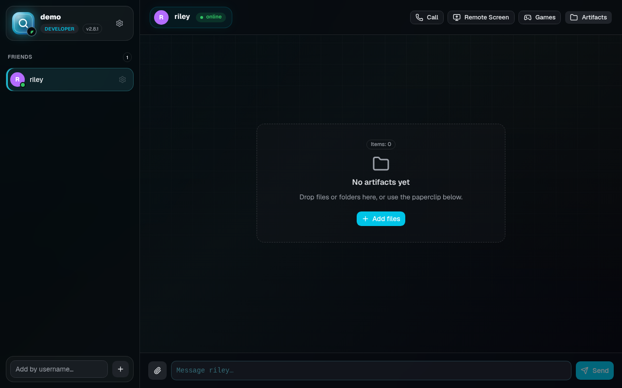 CodeOp artifacts view screenshot